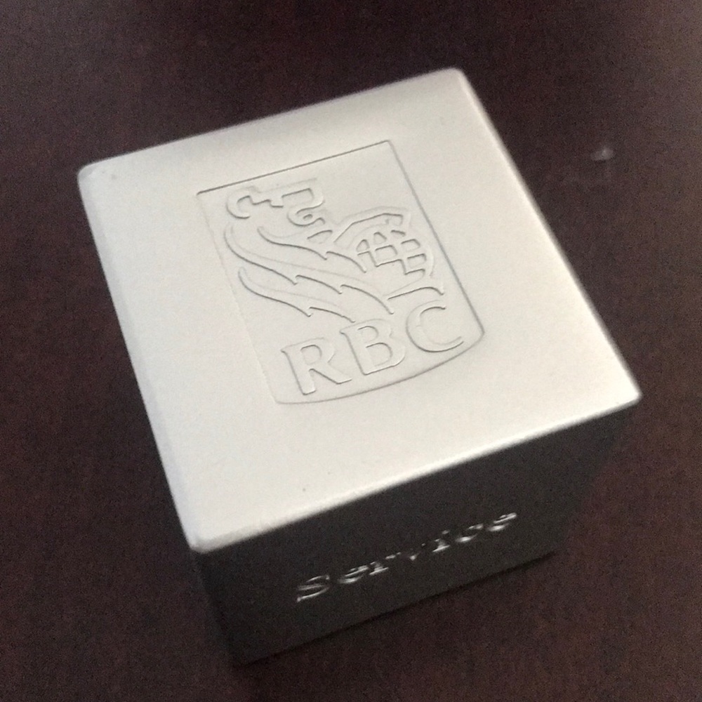 RBC paperweight